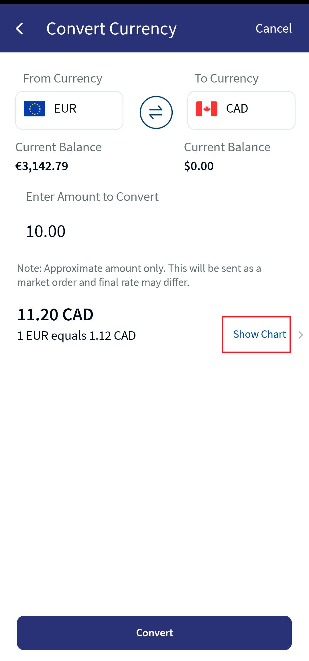 Exchange Currency